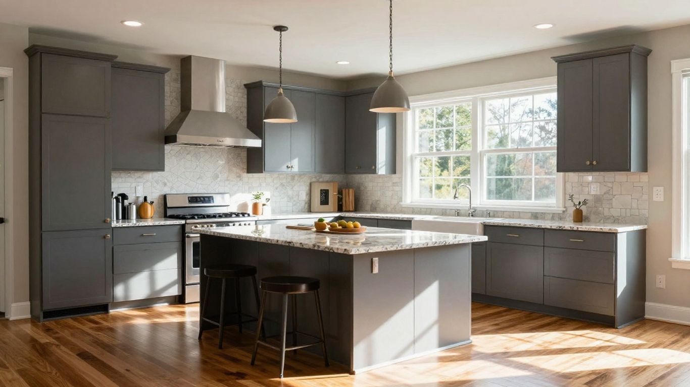 Dacula Georgia house renovation kitchen interior
