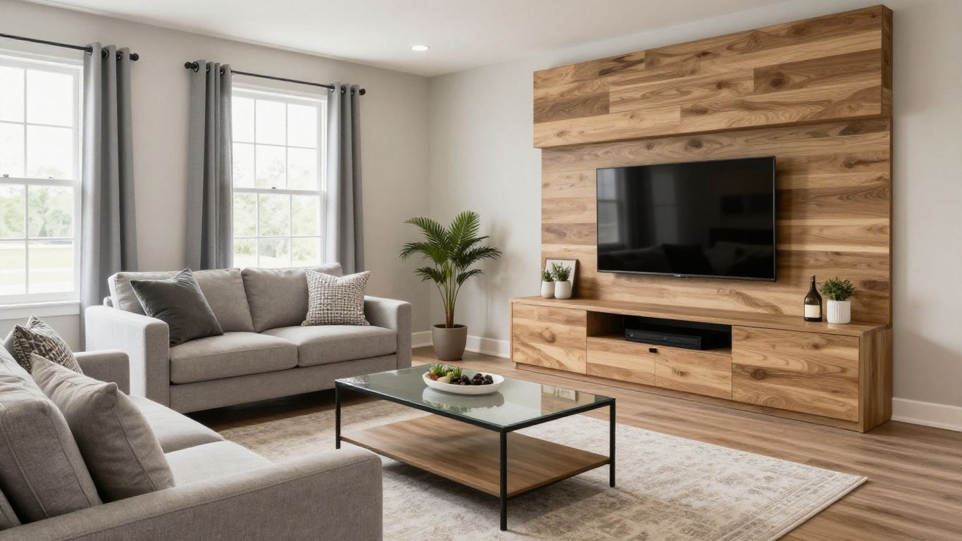 Cozy finished basement renovation in Dacula, Georgia