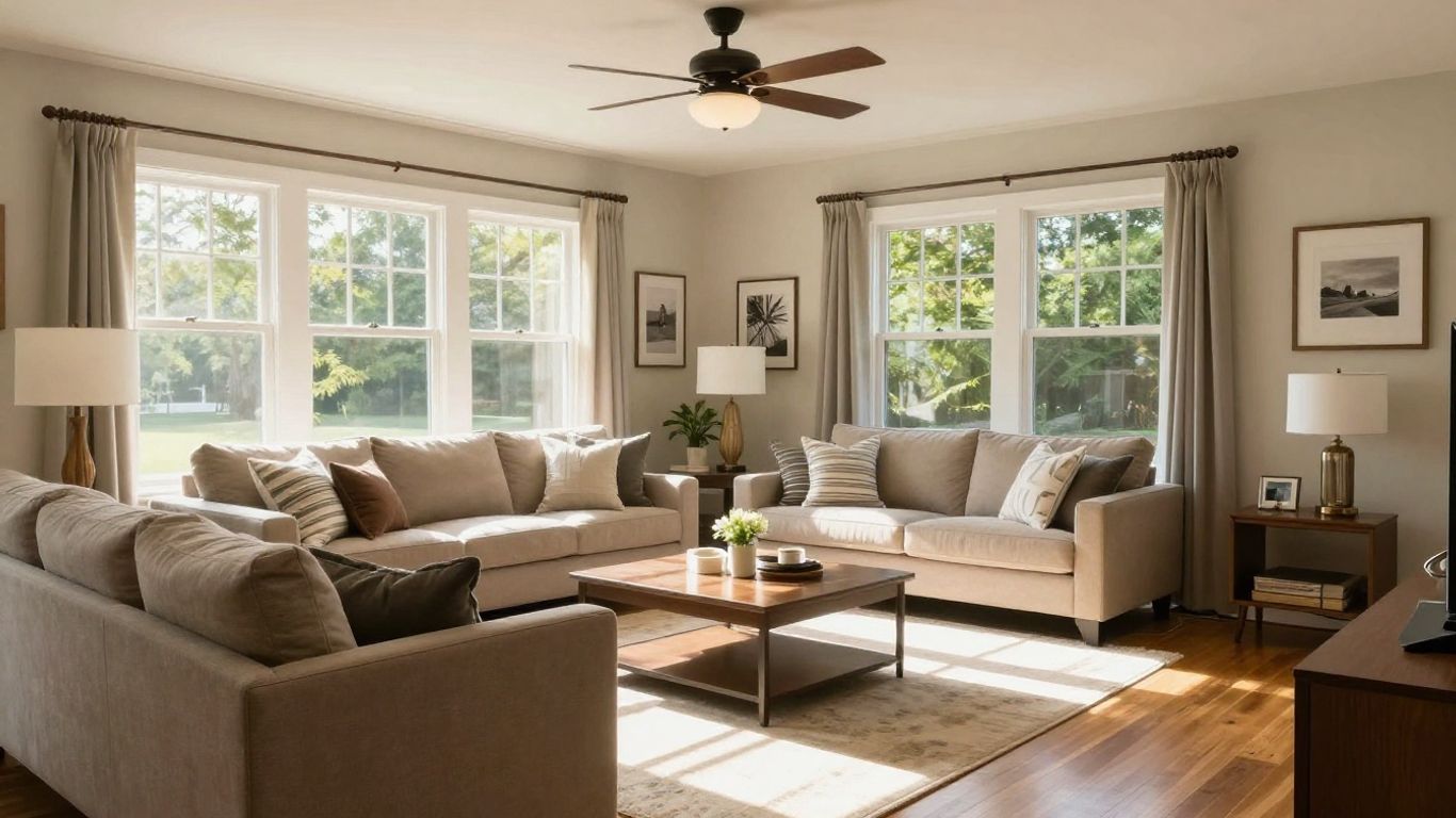 Dacula whole home renovation living room