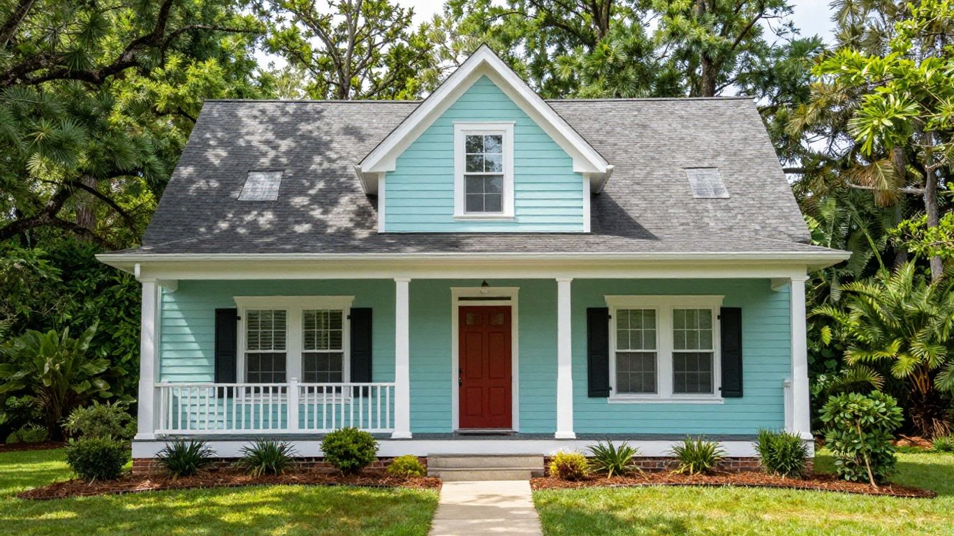 Dacula Georgia home exterior painting transformation