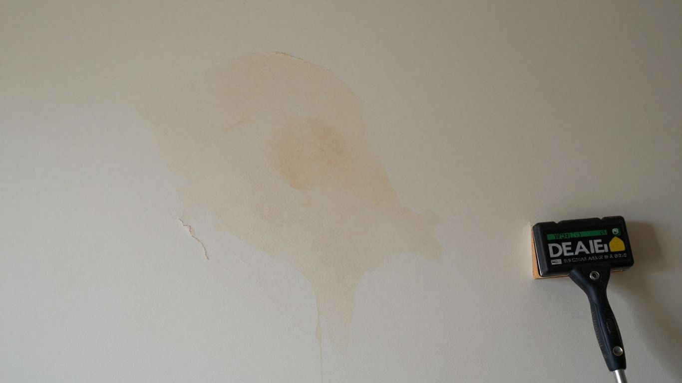 Dacula water damage repair in progress.