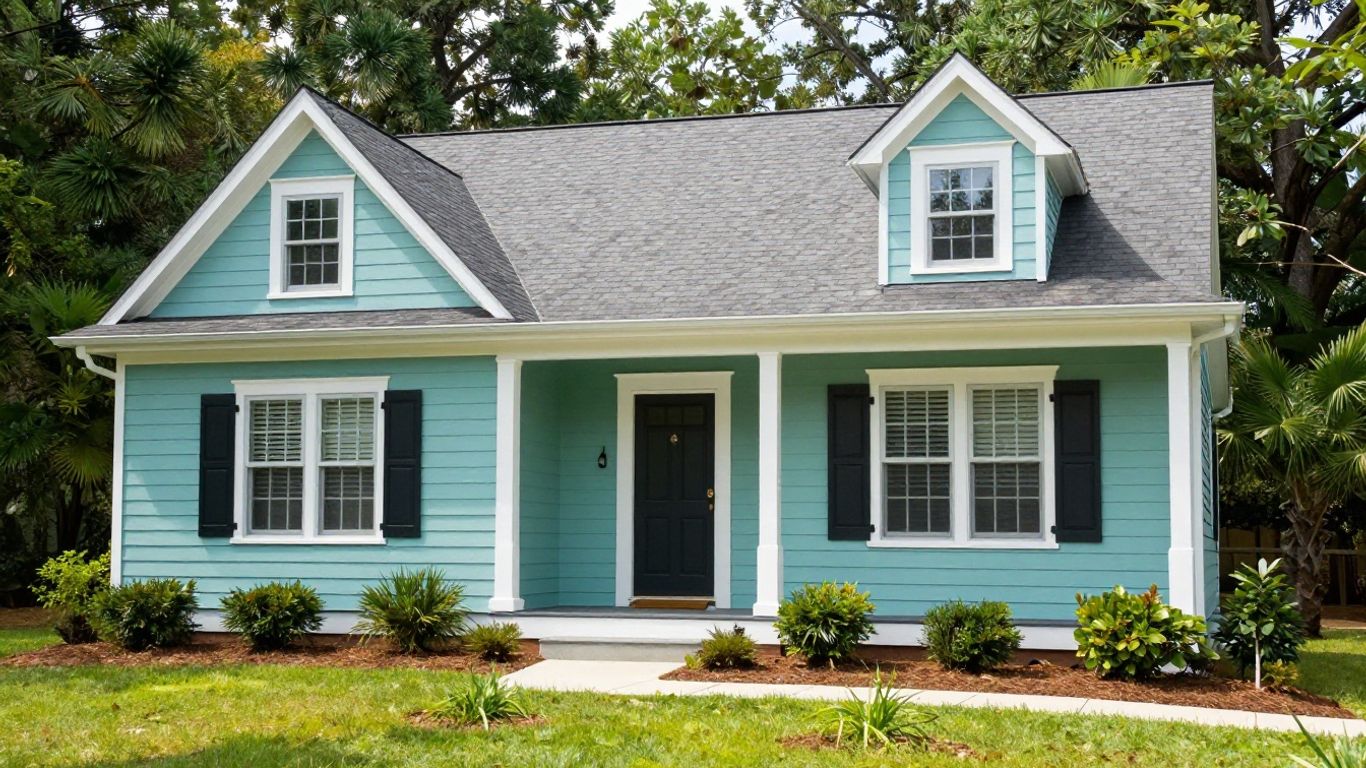 Dacula, Georgia house with expert exterior painting services.